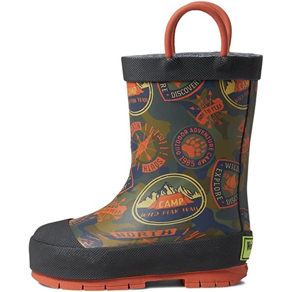 Western Chief Kid's Adventure Patch Rain Boot
